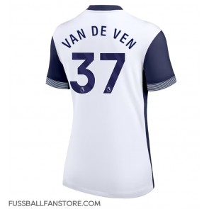 Tottenham Hotspur Micky van de Ven #37 Replik Heimtrikot Damen 2024-25 Kurzarm
